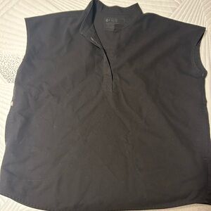 Figs women’s Rafaela top-black